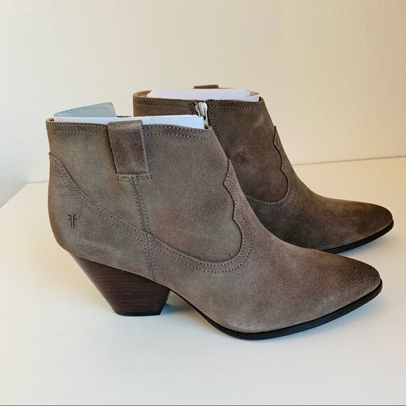 ‎Frye Reina Suede Ankle Boots